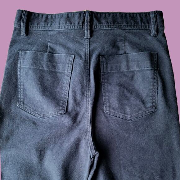 High Waisted Wide Leg Crop Pants Size 8 from The Gap - Picture 3 of 5